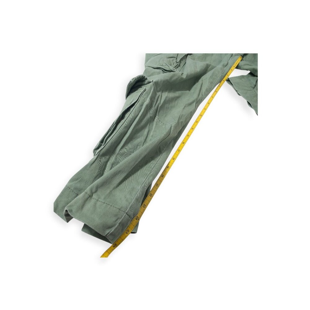 Citizens of Humanity Delena Cargo Green SZ 28 Pockets Baggy Utility Style Nova - Picture 9 of 16